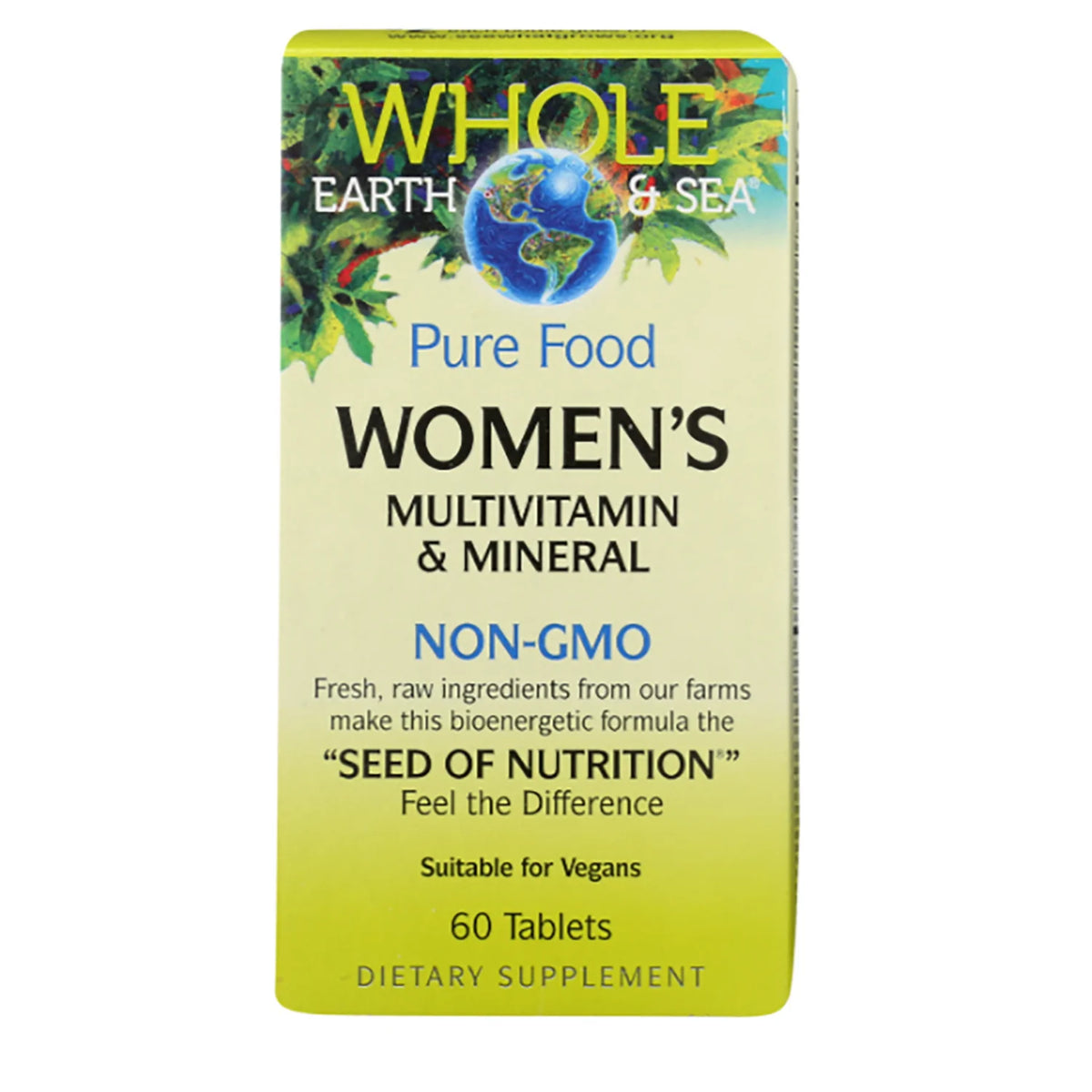 Whole Earth & Sea Pure Food Women's Multivitamin & Mineral