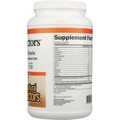 Whey Factors Grass Fed Whey Protein - Unflavored
