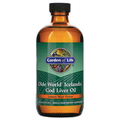 Olde World Icelandic Cod Liver Oil - Lemon Mint