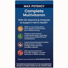 Alive! Max3 Potency Men's Complete Multivitamin