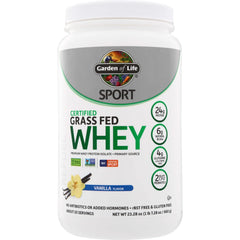 SPORT Certified Grass Fed Whey Protein - Vanilla