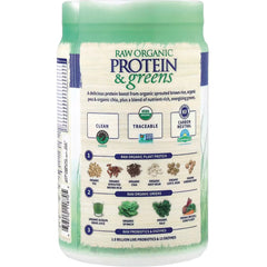 Raw Organic Protein & Greens - Vanilla