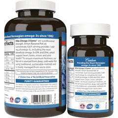Wild Norwegian Elite Omega-3 Gems - Lemon