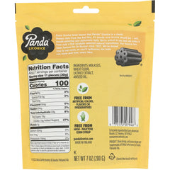 Soft Black Licorice
