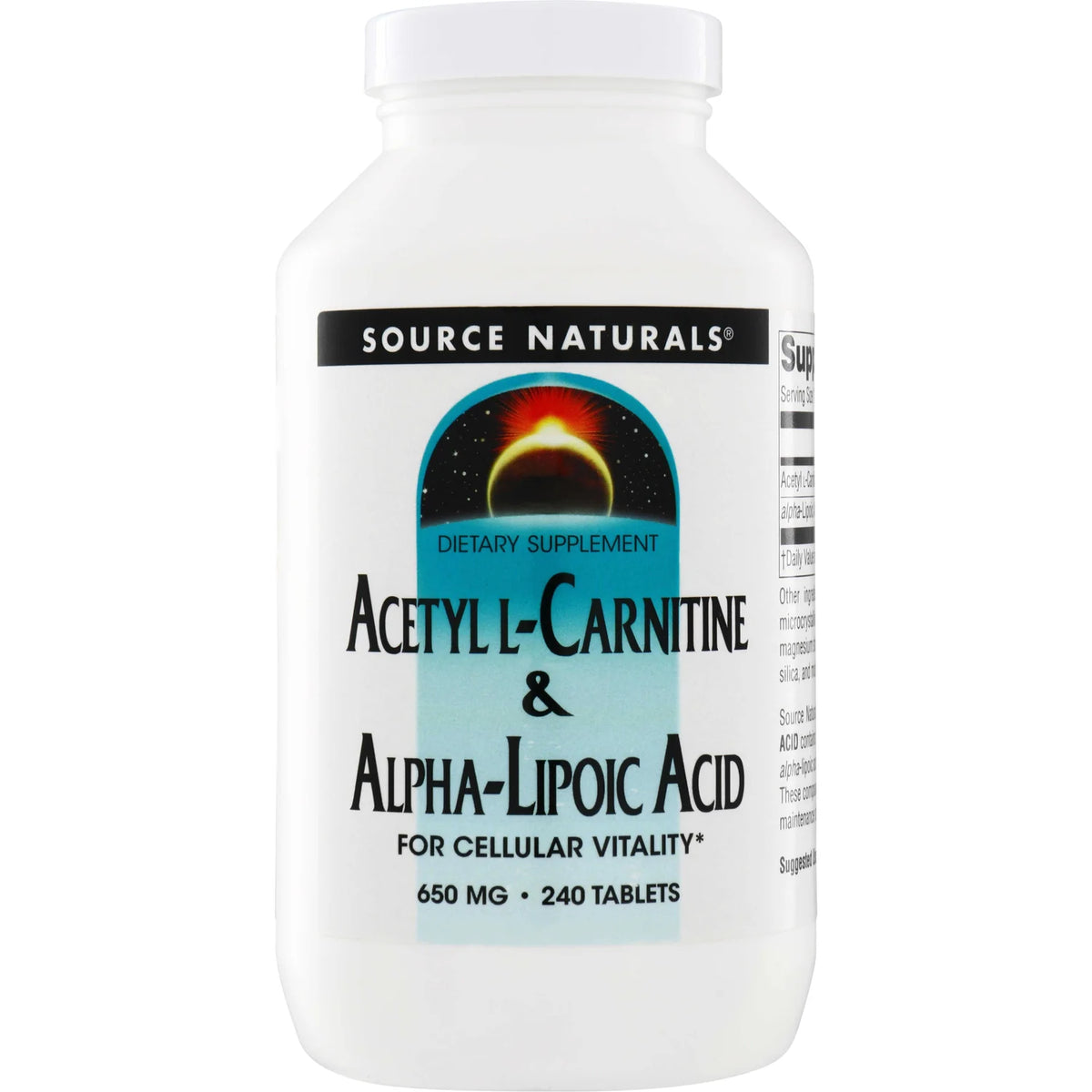 Acetyl L-Carnitine & Alpha-Lipoic Acid