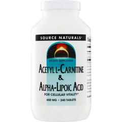 Acetyl L-Carnitine & Alpha-Lipoic Acid