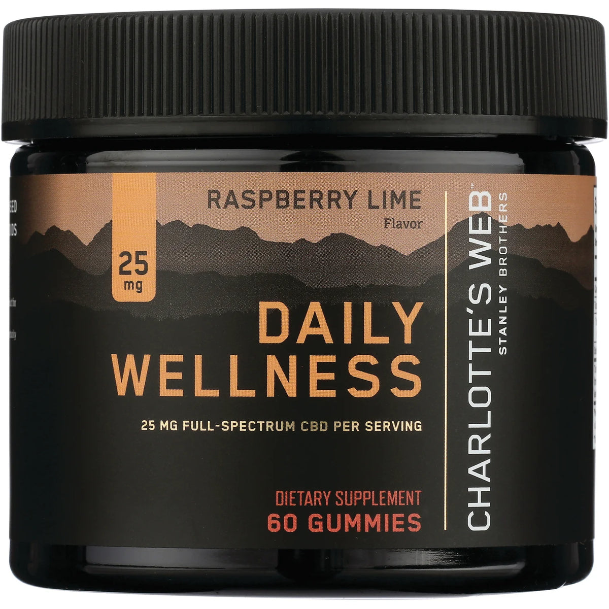 CBD Daily Wellness Gummies - Raspberry Lime