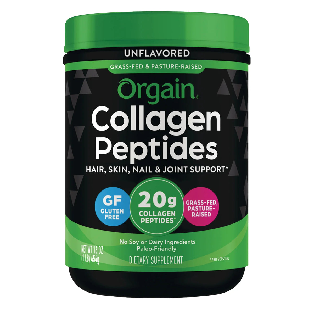 Grass-Fed Pasture Raised Collagen Peptides - Unflavored