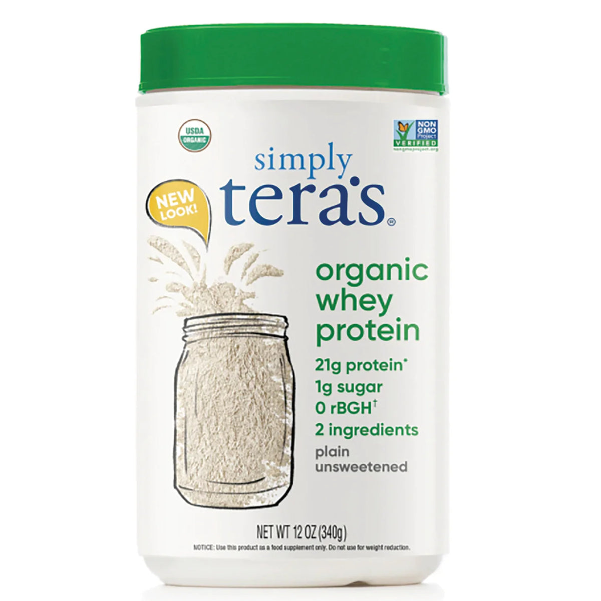 Organic Whey Protein - Plain Unsweetened