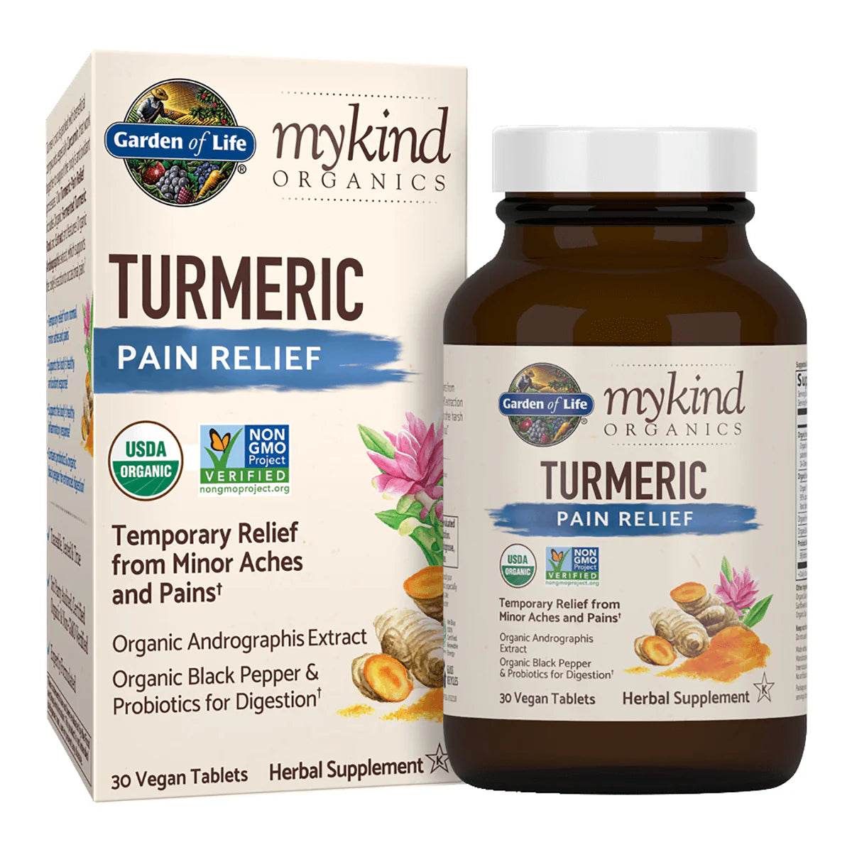 mykind Organics Turmeric Pain Relief
