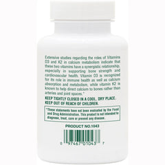 Vitamins D3 & K2