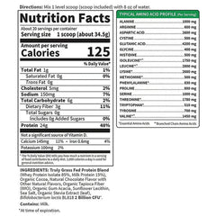 SPORT Certified Grass Fed Whey Protein - Chocolate
