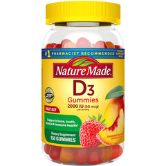 Vitamin D3 - Strawberry, Peach & Mango